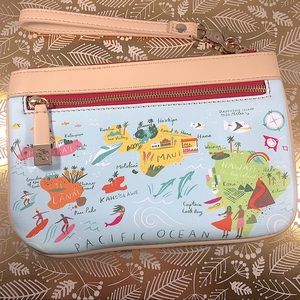 Spartina 449 Hawaiian Islands clutch wristlet
